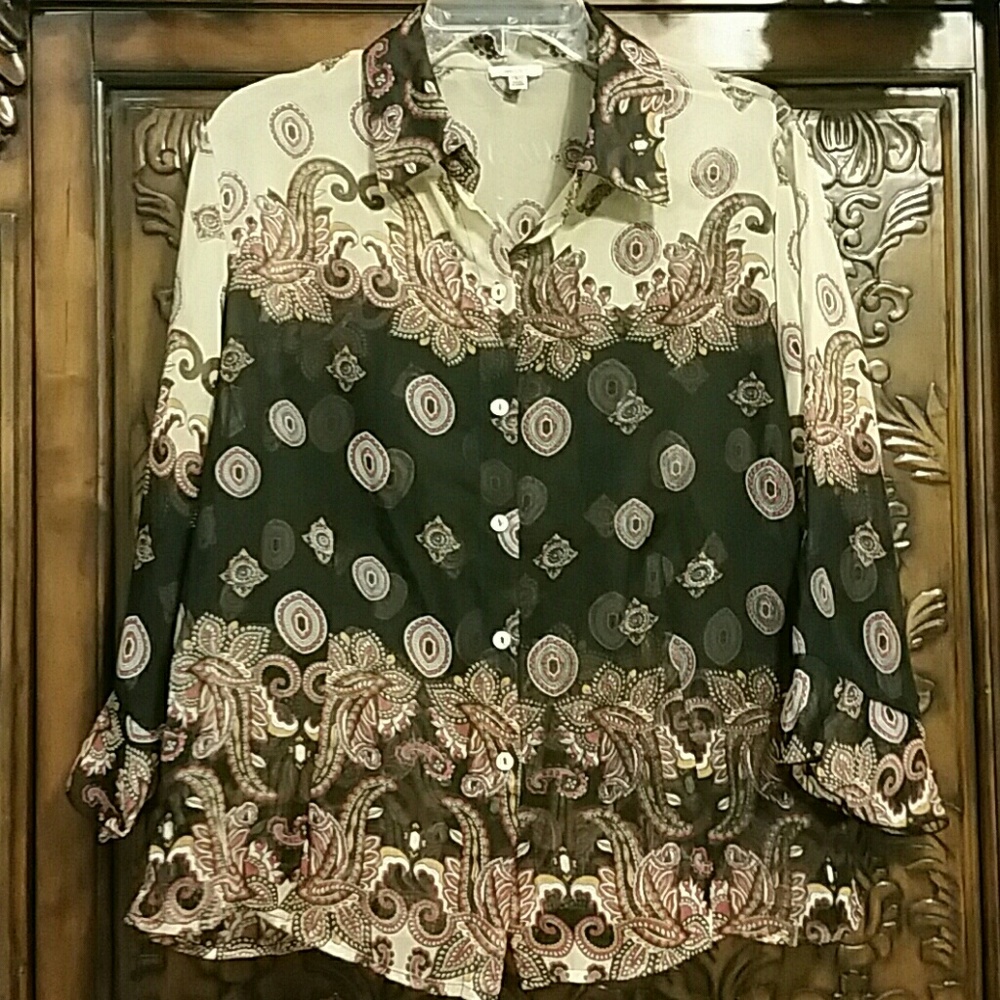 Sheer blouse - Picture 1 of 7